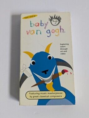 Baby Einstein  Baby Van Gogh VHS Tape 2002 Exploring Colors Through Art Video